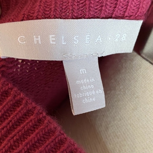 Chelsea28 NWT Womens Sweater Syrah Pullover - Picture 7 of 7